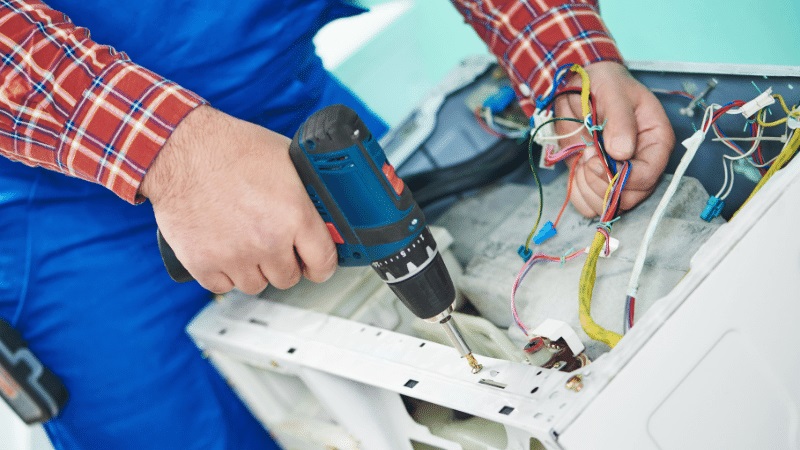 Kartepe Fagor Fagor çamaşır makinesi kart tamiri – Su almama arızası orijinal parça ile giderildi. - Teknik servis örneği